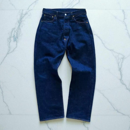 Women's navy orange Jeans